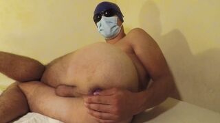 Cute gape with my pink plug !