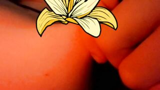 Just a little nipple tease to start my day