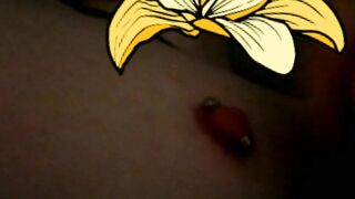 Just a little nipple tease to start my day