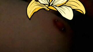 Just a little nipple tease to start my day