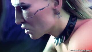 Cyberpunk futanari sex compilation Part 1