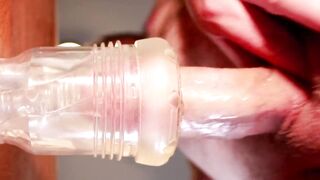 Fleshlight Closeup Creampie