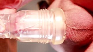 Fleshlight Closeup Creampie