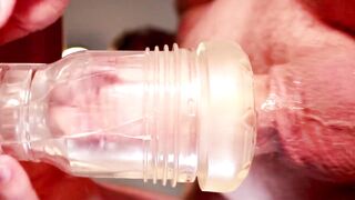 Fleshlight Closeup Creampie