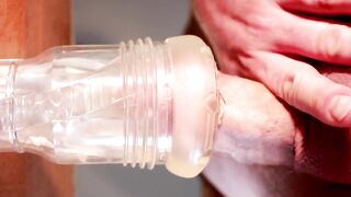 Fleshlight Closeup Creampie