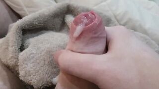 Close-up Foreskin Cum