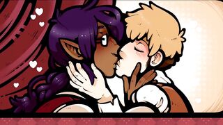 Half-snake man gently fucks his human lover... My Master is a Naga - Comic, Chapter 3