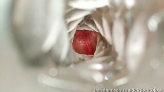 SPERM I FLESHLIGHT (STØN, CUMSHOT, ASMR, POV, SEXLEGETØJ)