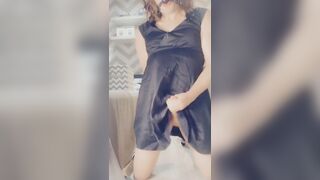 Femboy drools and cums