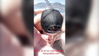 Blowjob on a boat