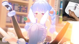 Vtuber es follada por tremenda polla de Pekora