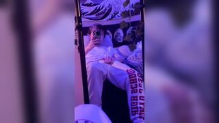 cute college boy mirror selfie jerk off and cum
