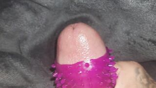 Stroking cock toy