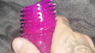 Stroking cock toy