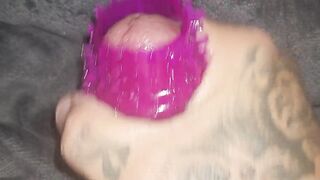 Stroking cock toy