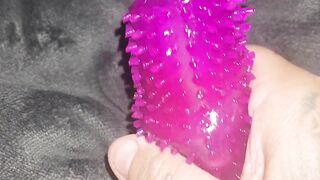 Stroking cock toy