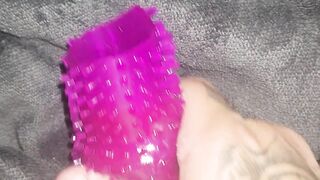 Stroking cock toy