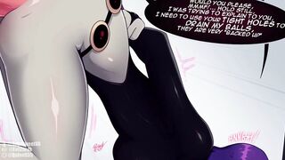 StarFire x Raven Futanari