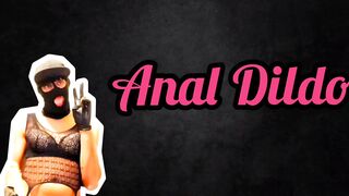 Arab Crossdresser - Anal Dildo