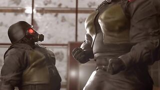 Pure Testostrone, Hyper gas-hunk muscle growth animation
