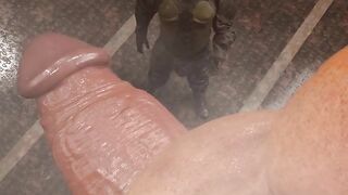 Pure Testostrone, Hyper gas-hunk muscle growth animation