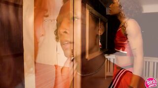 TGIRLS.PORN: The Lesbian Cheerleader Squad