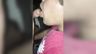 Best Blowjob on my Channel yet. Straight d. Friend filled me with thick cum