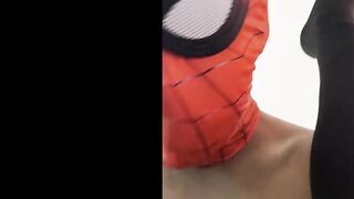 POV Spiderman Hunk Fucks Cute Twink