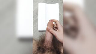 Uncut British Twink Leaks Massive His Load