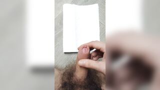 Uncut British Twink Leaks Massive His Load