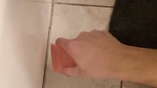 First time using dildo close up