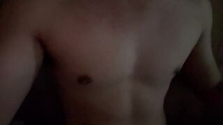 Straight handsome muscle solo nipped