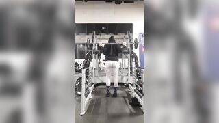 Sissy at the gym