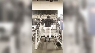 Sissy at the gym