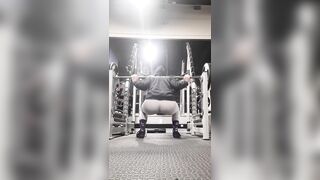 Sissy at the gym