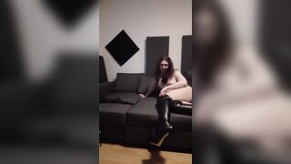 Trans girl teasing