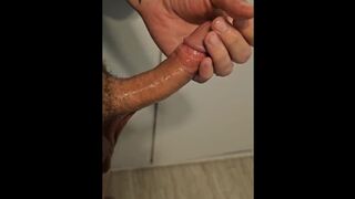 Magician turned Adult Entertainer solo jerk action