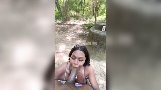 Found A Throat Goat In The Woods