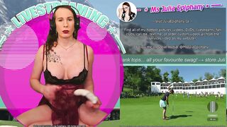 Excerpt from my 2023-11-17 livestream playing golf!