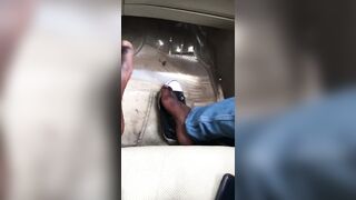 Tasty toes and big sore bunion feet