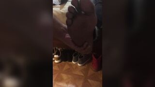 Sore bunions and hammertoes, Big feet new shoes