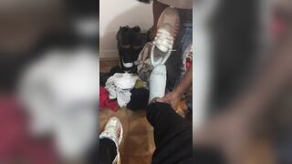 Sore bunions and hammertoes, Big feet new shoes