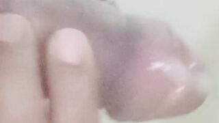 Hung Indian Rohan0888877 playing with her cock until cum big load