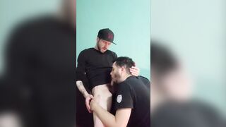 "My dick in your mouth" with Roman and Carlo
