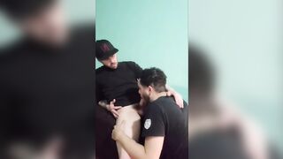 "My dick in your mouth" with Roman and Carlo