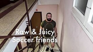 Raw & Juicy soccer friends