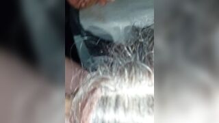 Femboy sucking stepdad and cum face