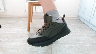 My new leather sneakers