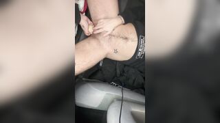 Jordan Green FTM MASSIVE Squirt On Dildo In Jeep