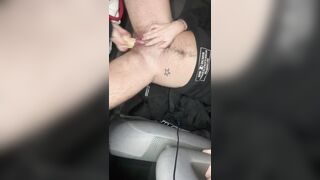 Jordan Green FTM MASSIVE Squirt On Dildo In Jeep